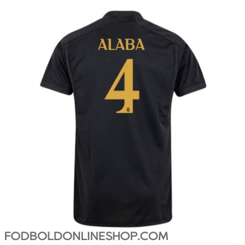 Real Madrid David Alaba #4 Tredjetrøje 2023-24 Kortærmet